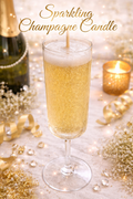 Champagne me honey candle