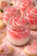 Rose Cream Candle — 6.5 oz Sugar Berry Bloom